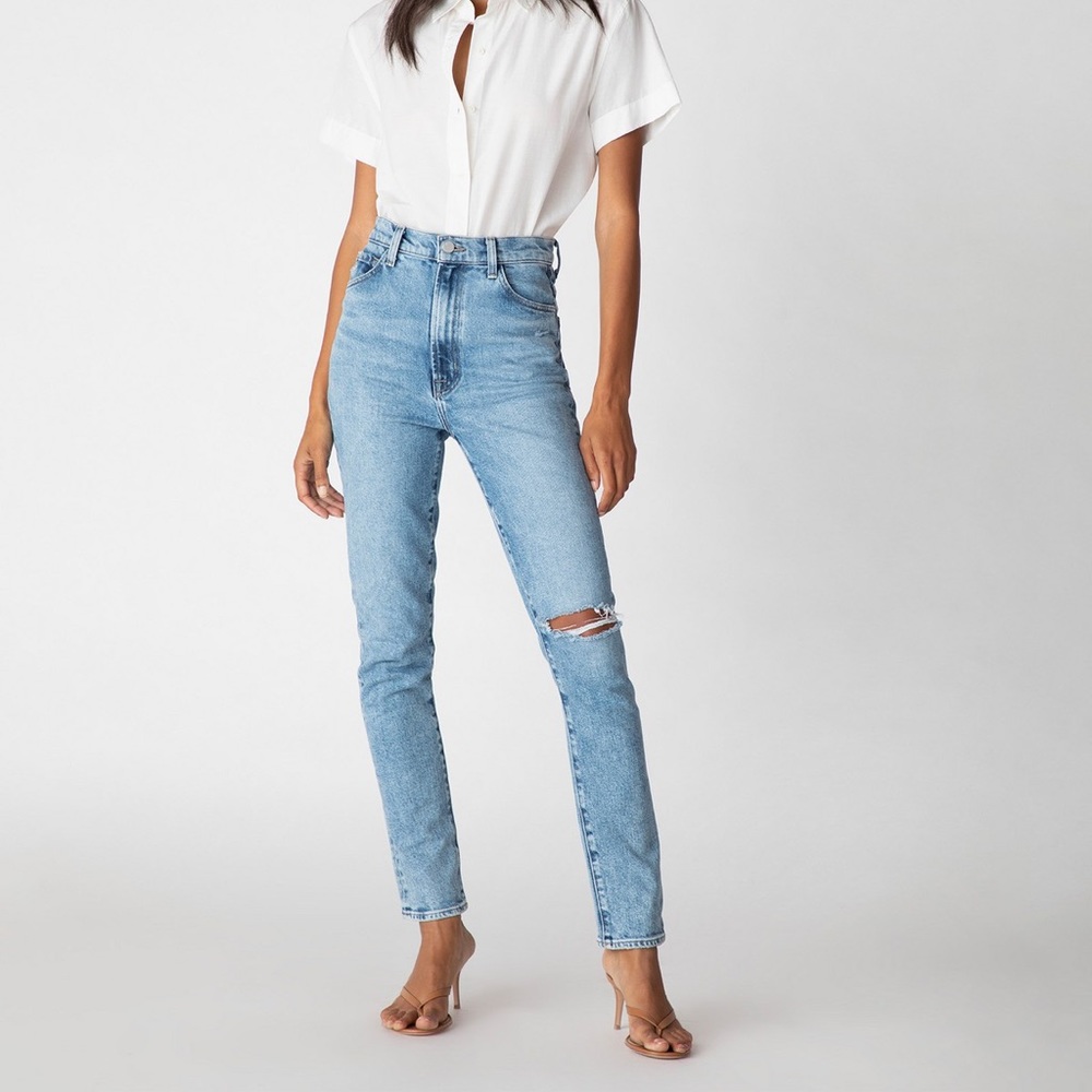 NWT J Brand 1212 Runway High-Rise Slim Straight